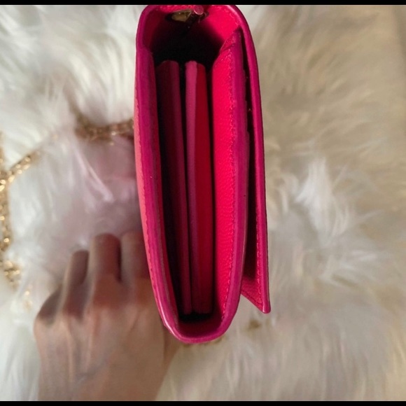 SOLD YSL Saint Laurent Wallet on a chain - Picture 7 of 13